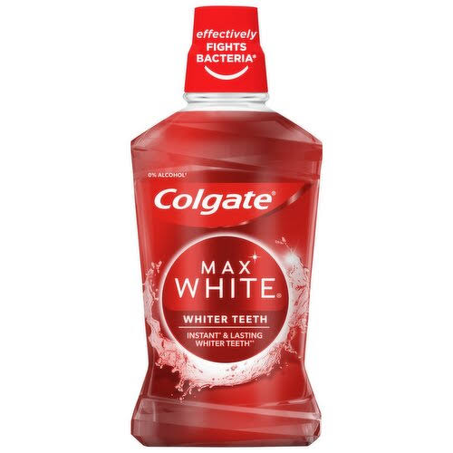 Colgate Max White Mouthwash - 500ml