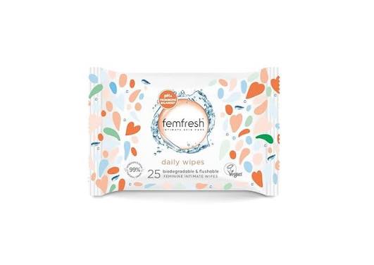Femfresh Daily Wipes - 25 pack