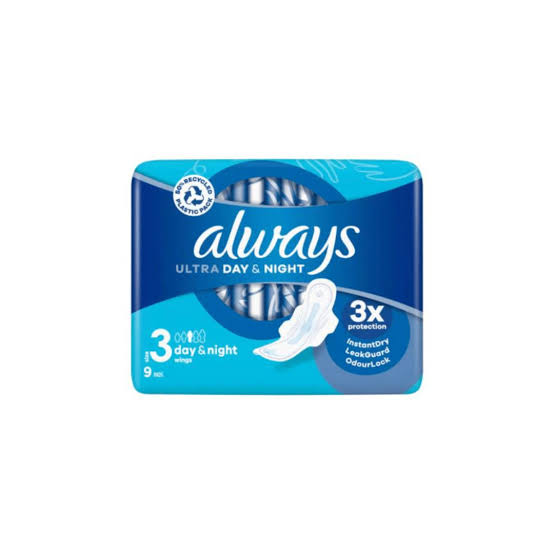 Always Ultra Day & Night Pads - 9 Pads