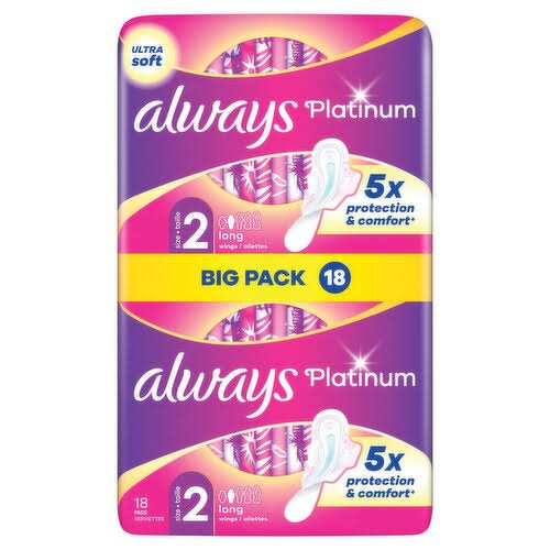 Always Platinum Pads - 30 Pads
