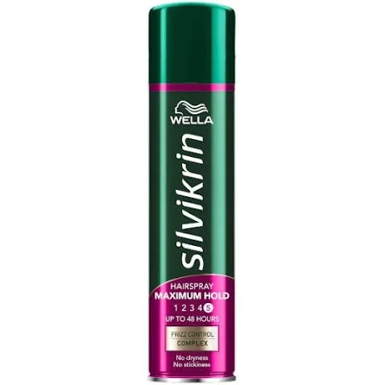Wella Silvikrin Classic Maximum Hold Hairspray - 250ml