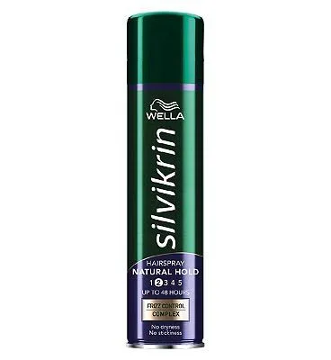 Wella Silvikrin Natural Hold Hairspray - 250ml