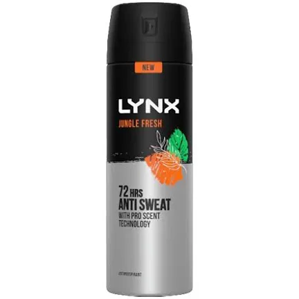 Lynx Jungle Fresh Twin Pack - 2x 150ml