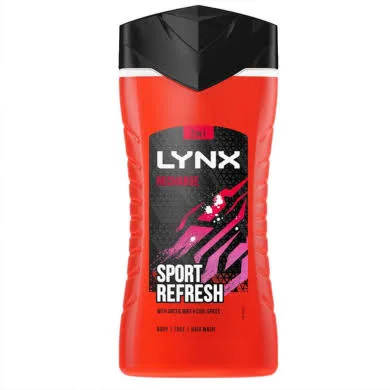 Lynx Recharge & Ice Chill 3 in 1 Twin Pack - 2x 225ml