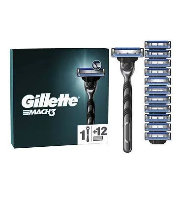 Gillette Mach 3 Razor & Razor heads