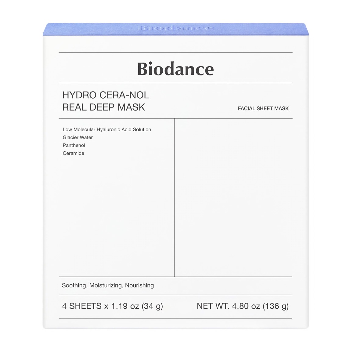 BioDance Hydro Cera-nol Real Deep Mask
