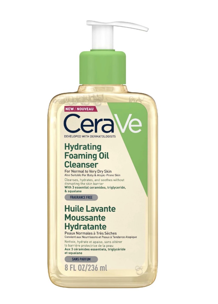 Cerave Hydrating Foaming Oil Cleanser