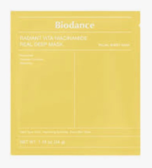 Biodance Radiant Vita Niacinamide Real Deep Mask